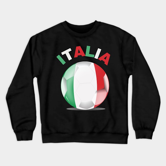 Italia! Crewneck Sweatshirt by HROC Gear & Apparel